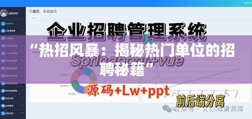 “热招风暴：揭秘热门单位的招聘秘籍”